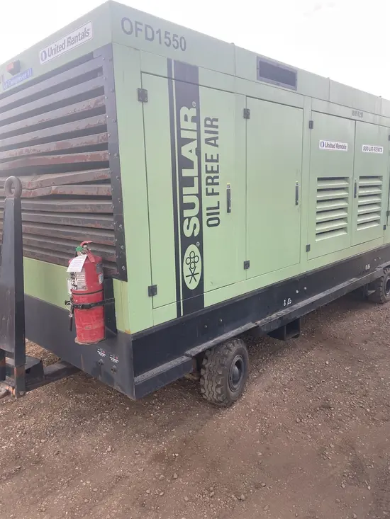 2018 Sullair OFD1550 Air Compressor