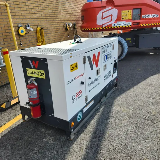 2022 Wacker Neuson G25 T4F Diesel Generator