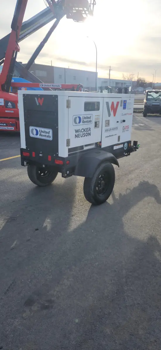 2022 Wacker Neuson G 25 Diesel Generator