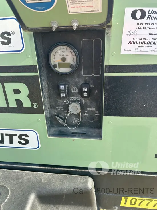 2018 Sullair 185DPQ-KU-T3 Air Compressor