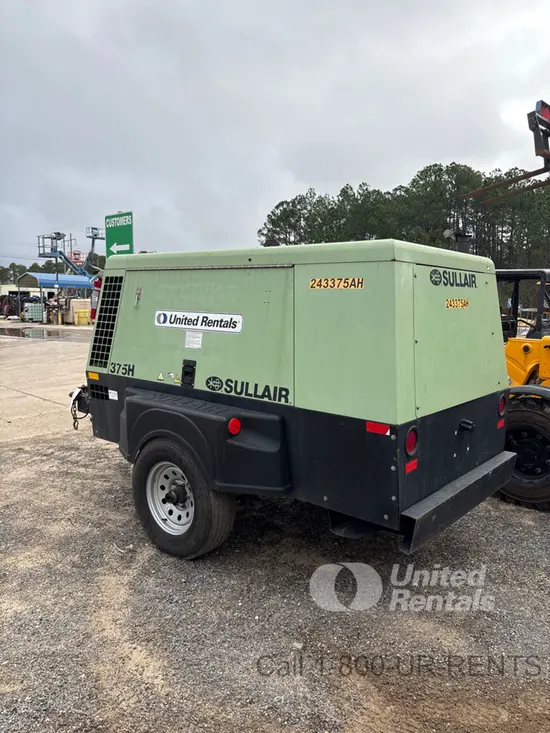2019 Sullair 375H DPQ-JD3 Air Compressor
