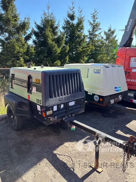 2019 Sullair 185DPQ-KU-T3 Air Compressor