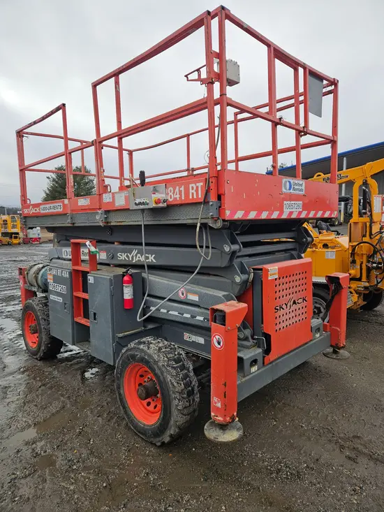 2017 Skyjack SJ8841RT Rough Terrain Scissor Lift