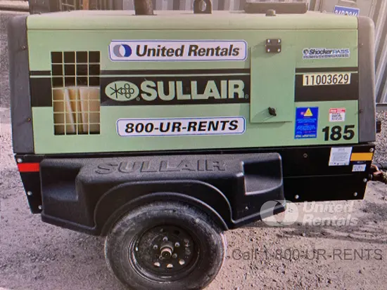 2019 Sullair 185DPQ-KU-T3 Air Compressor