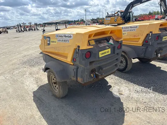 2017 Atlas Copco XAS185KD7 T4F Air Compressor