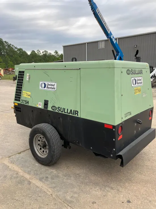 2019 Sullair 375H DPQ-JD3 Air Compressor