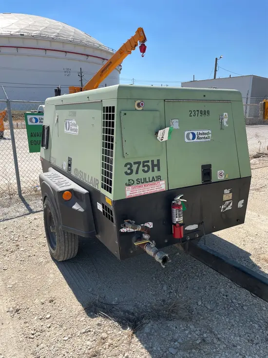 2019 Sullair 375H DPQ-JD3 Air Compressor