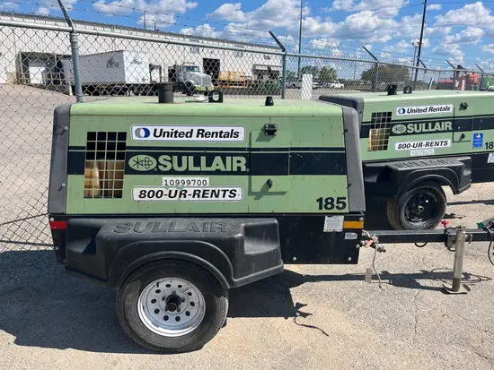 2019 Sullair 185DPQ-KU-T3 Air Compressor