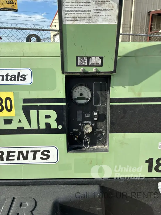 2020 Sullair 185DPQ-KU-T3 Air Compressor