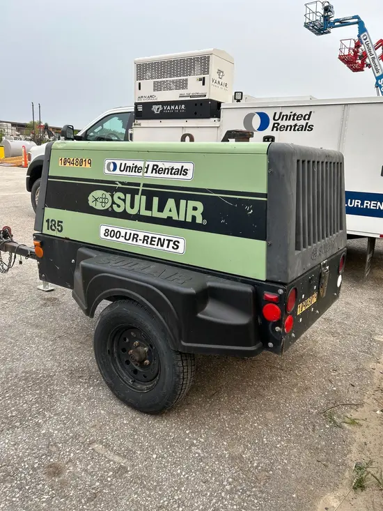 2019 Sullair 185DPQ-KU-T3 Air Compressor