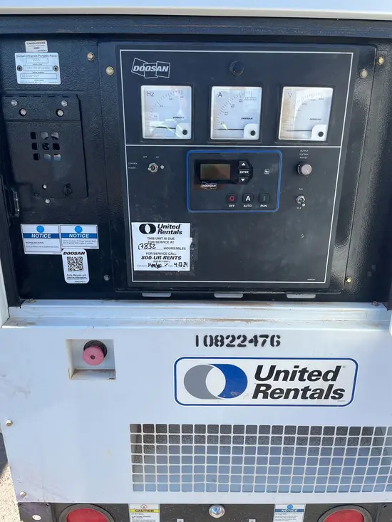 2018 Doosan G25WDO-T4F Diesel Generator