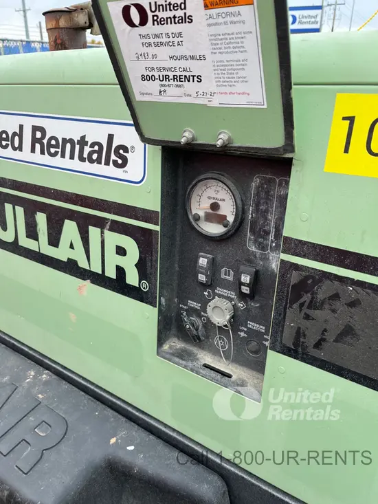 2019 Sullair 185DPQ-KU-T3 Air Compressor