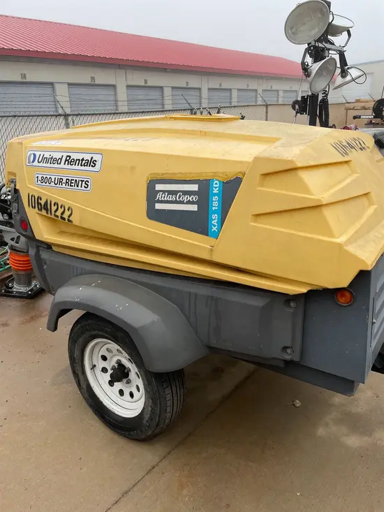 2017 Atlas Copco XAS185KD7 T4F Air Compressor