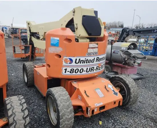 2017 JLG E450AJ Articulating Boom Lift