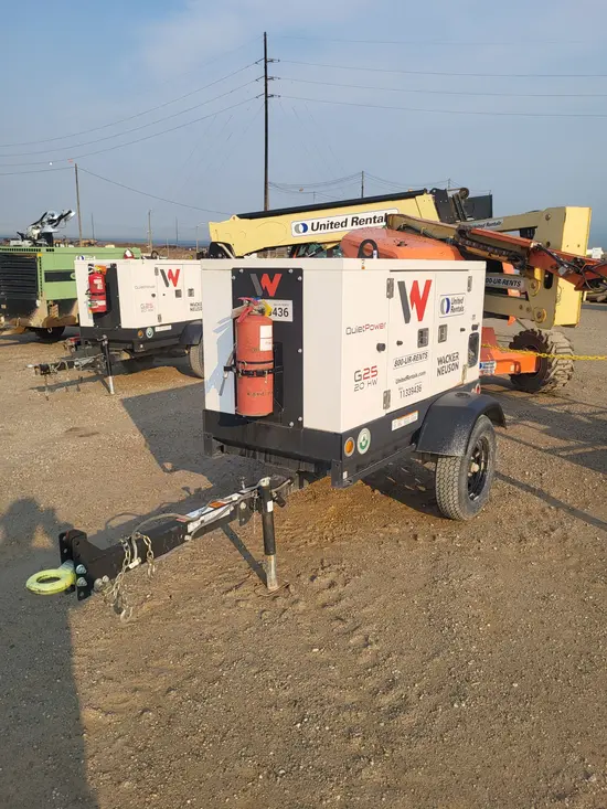 2022 Wacker Neuson G25 T4F Diesel Generator