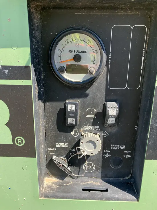 2019 Sullair 185DPQ-KU-T3 Air Compressor