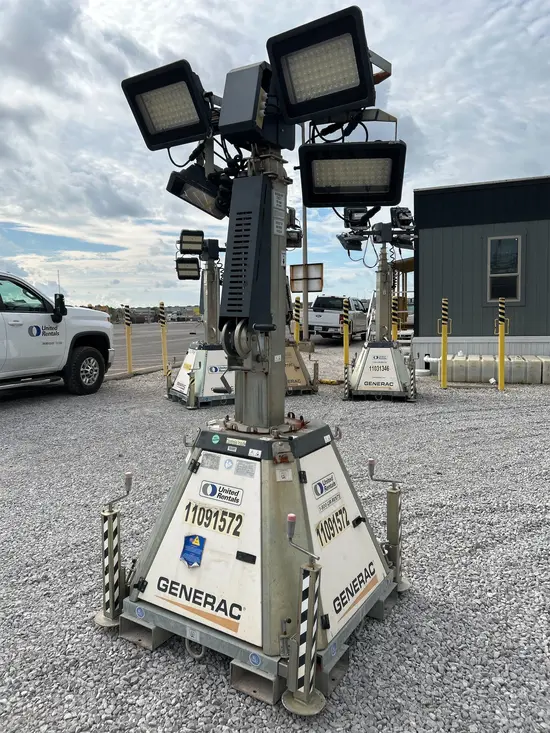 2020 Generac CTF10 4X320 Portable Light Tower