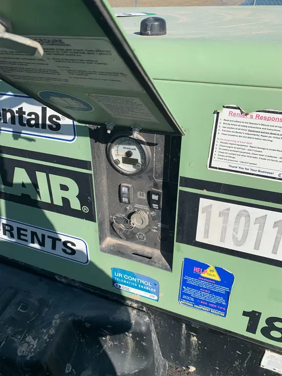 2019 Sullair 185DPQ-KU-T3 Air Compressor