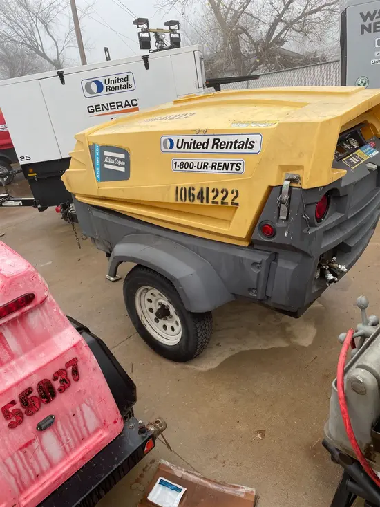 2017 Atlas Copco XAS185KD7 T4F Air Compressor