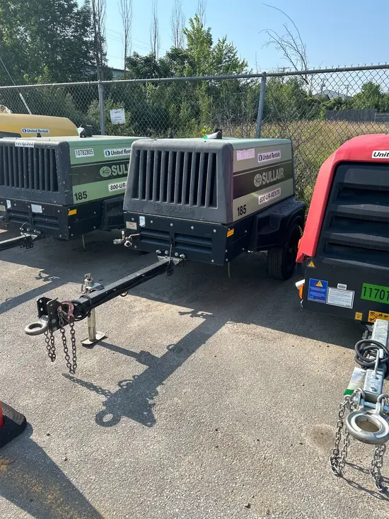 2018 Sullair 185DPQ-KU-T3 Air Compressor