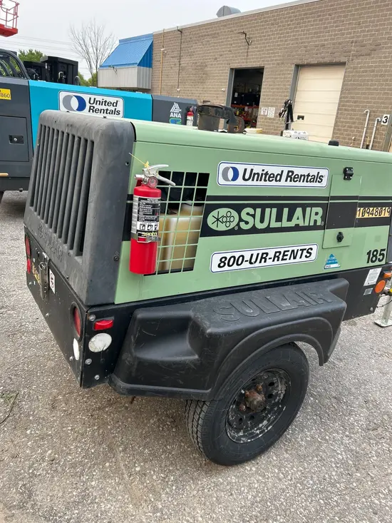 2019 Sullair 185DPQ-KU-T3 Air Compressor