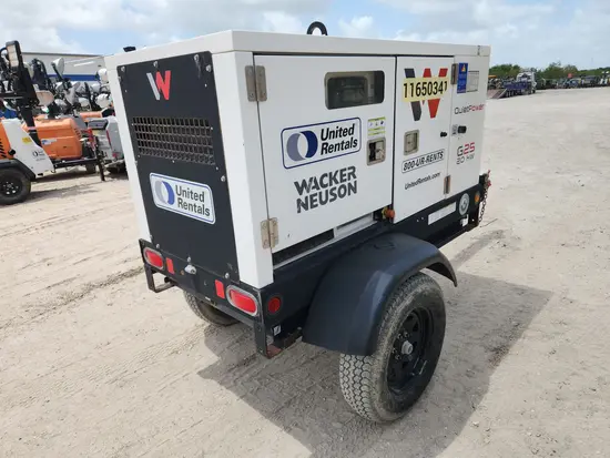 2023 Wacker Neuson G25 T4F Diesel Generator