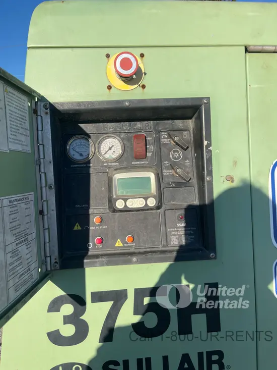 2019 Sullair 375H DPQ-JD3 Air Compressor