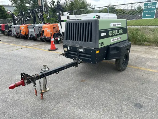 2018 Sullair 185DPQ-KU-T3 Air Compressor