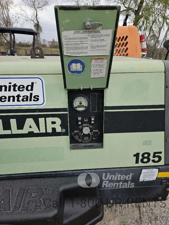 2018 Sullair 185DPQ-KU-T3 Air Compressor
