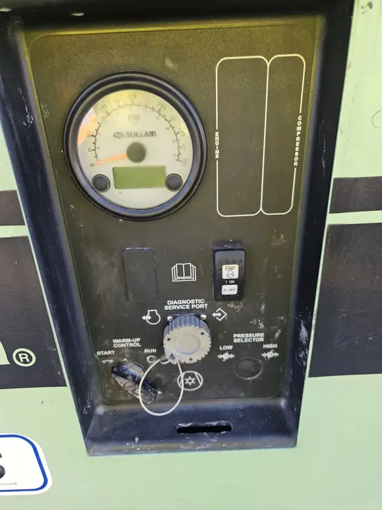 2019 Sullair 185DPQ-KU-T3 Air Compressor