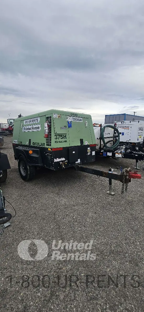 2019 Sullair 375H DPQ-JD3 Air Compressor
