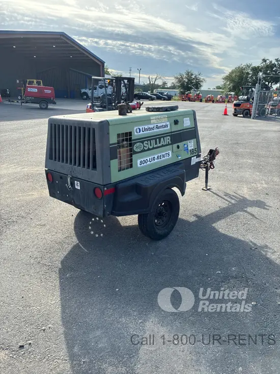 2019 Sullair 185DPQ-KU-T3 Air Compressor
