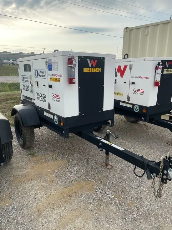 2022 Wacker Neuson G25 T4F Diesel Generator