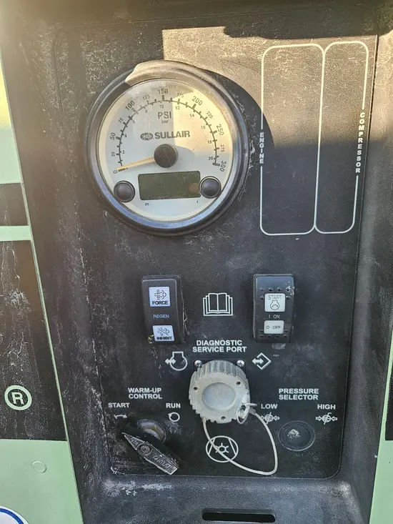 2019 Sullair 185DPQ-KU-T3 Air Compressor