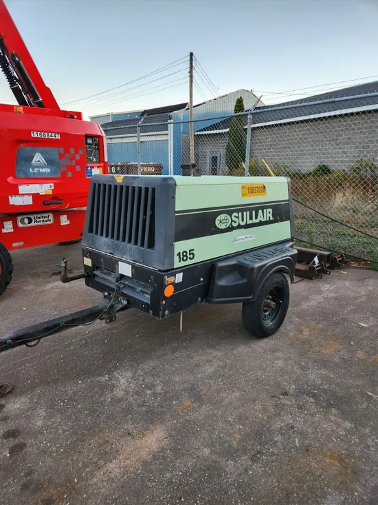 2018 Sullair 185DPQ-KU-T3 Air Compressor