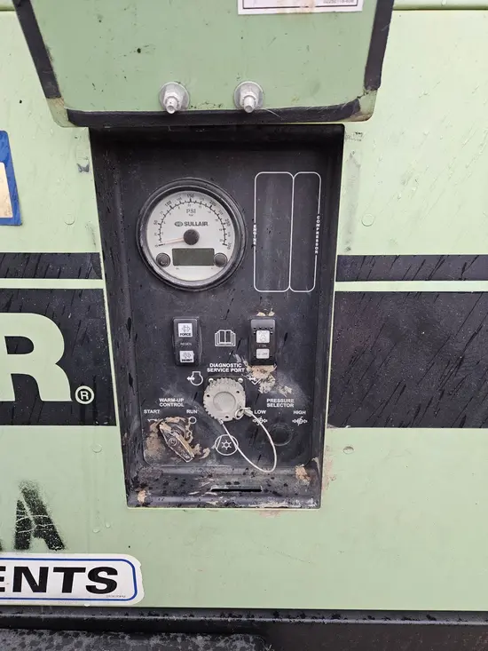 2018 Sullair 185DPQ-KU-T3 Air Compressor