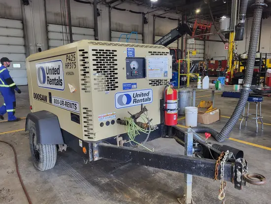 2021 Doosan P425/HP375WCUT4 Air Compressor
