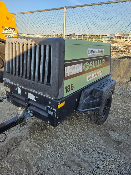 2019 Sullair 185DPQ-KU-T3 Air Compressor