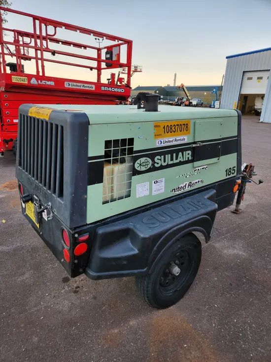 2018 Sullair 185DPQ-KU-T3 Air Compressor