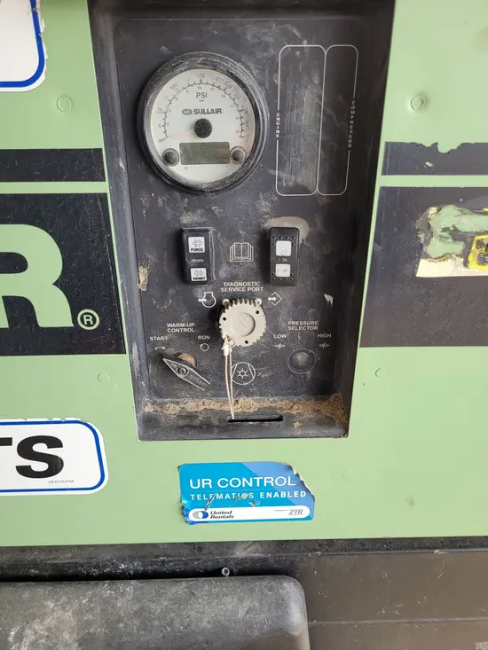 2018 Sullair 185DPQ-KU-T3 Air Compressor