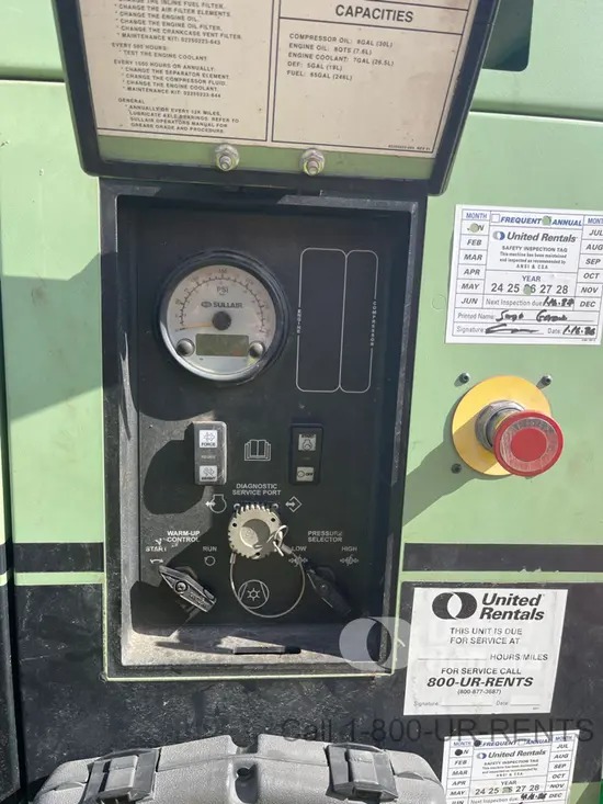 2019 Sullair 400HDPQ-CU Air Compressor