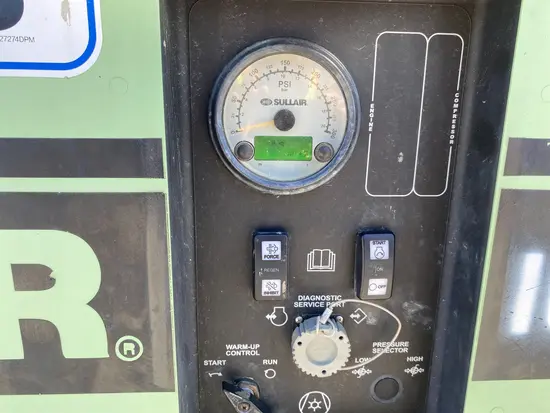 2018 Sullair 185DPQ-KU-T3 Air Compressor
