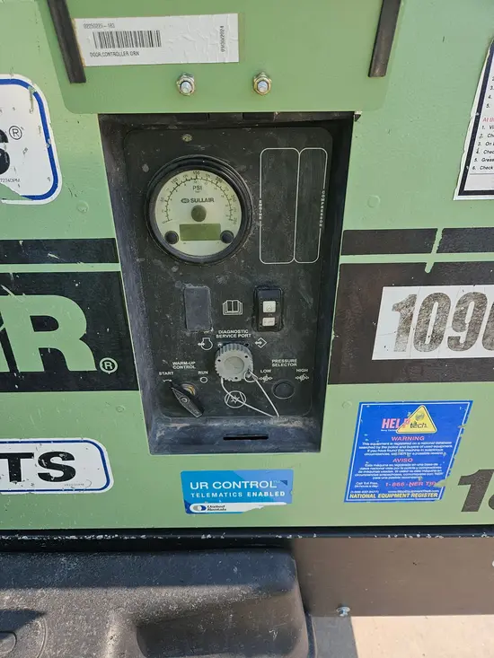 2019 Sullair 185 PE Air Compressor