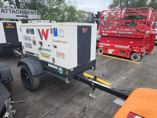 2022 Wacker Neuson G25 T4F Diesel Generator