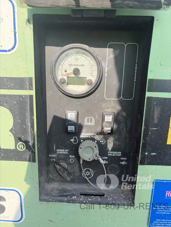 2018 Sullair 185DPQ-KU-T3 Air Compressor