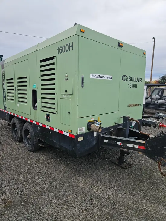 2017 Sullair 1600HAFDTQ-CAT Air Compressor