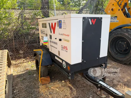 2022 Wacker Neuson G25 T4F Diesel Generator