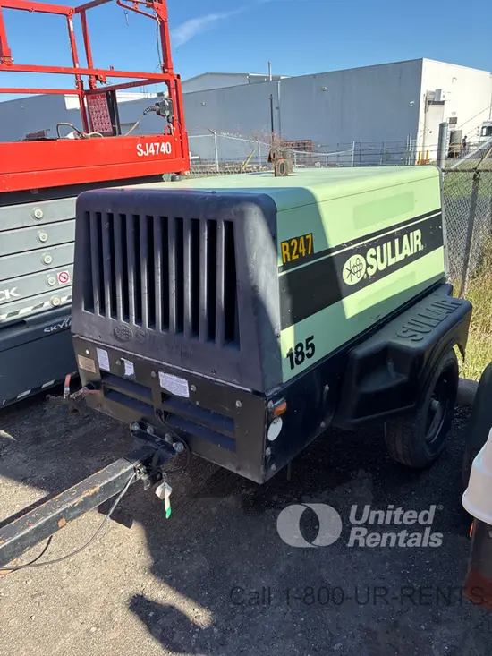 2019 Sullair 185DPQ-KU-T3 Air Compressor