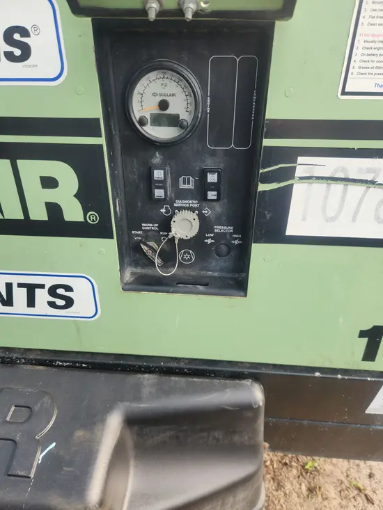 2018 Sullair 185DPQ-KU-T3 Air Compressor