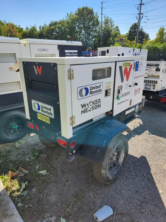 2022 Wacker Neuson G25 T4F Diesel Generator
